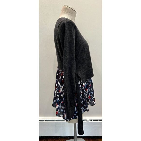 Club Monaco Azamik Layered Wool Long-Sleeve Sweater in Size L - Picture 6 of 8